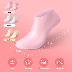 Vodolo silicone sock worn on foot demonstrating comfortable fit
