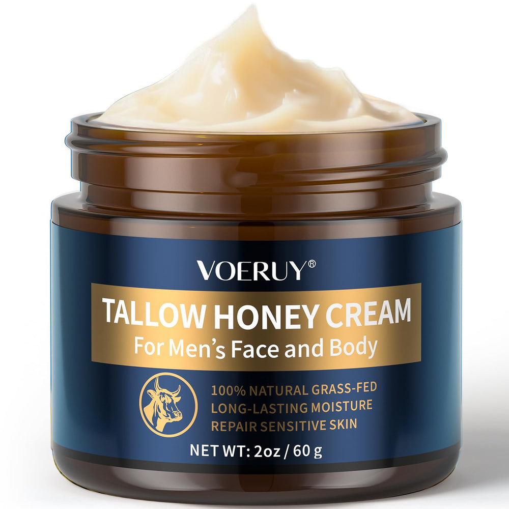 VOERUY front jar showing compact 2oz packaging and clear branding for daily use