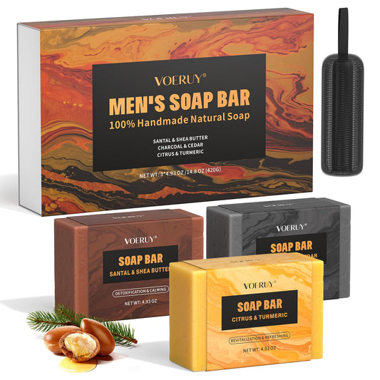 VOERUY front packaging showing trio set, clear gift presentation benefit