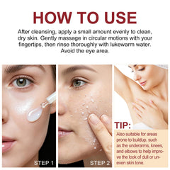 VOFANK on bathroom vanity next to cleanser for seamless morning routine