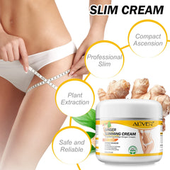 VOGSIG cream texture close-up highlighting smooth ginger gel and quick absorption