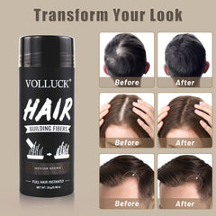 VOLLUCK open jar showing fine fiber texture for natural volume