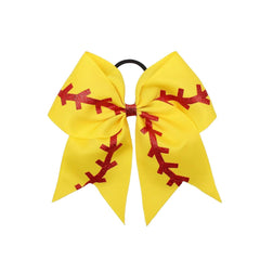 Volwiqu front view bow showing vibrant team colors and sparkle for visibility