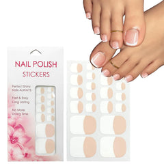 VOTACOS front sheet showing 22 toe strips and included tools for quick pedicures