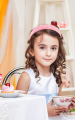 Vovii packaged headband with label demonstrating neat presentation for gifting