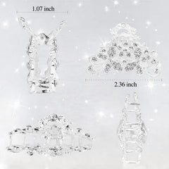 Vovii side profile of clip showing alloy hinge and strong tension for reliable hold