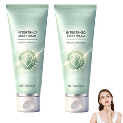 VOYOCUGE front packaging showing two intertrigo cream tubes for confident protection