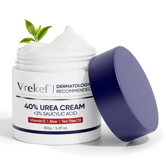 VREKEF front packaging view showing product size and benefits