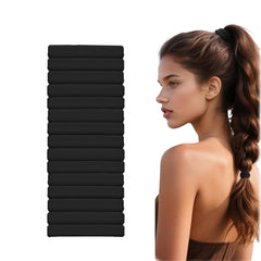 Vrose Flosi front packaging showing 15 hair ties and neat bundle benefit