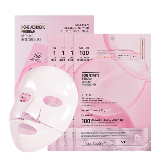 VT COSMETICS front packaging showing premium collagen mask benefits