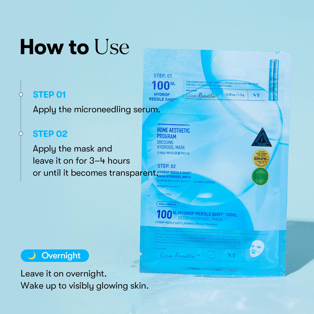 VT COSMETICS overnight mask on pillowside demonstrating long-wear hydration