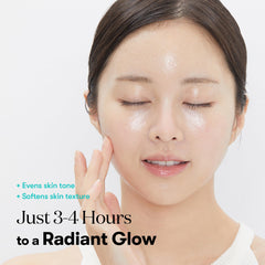 VT COSMETICS ampoule essence pouring onto mask highlighting rich hydration benefit