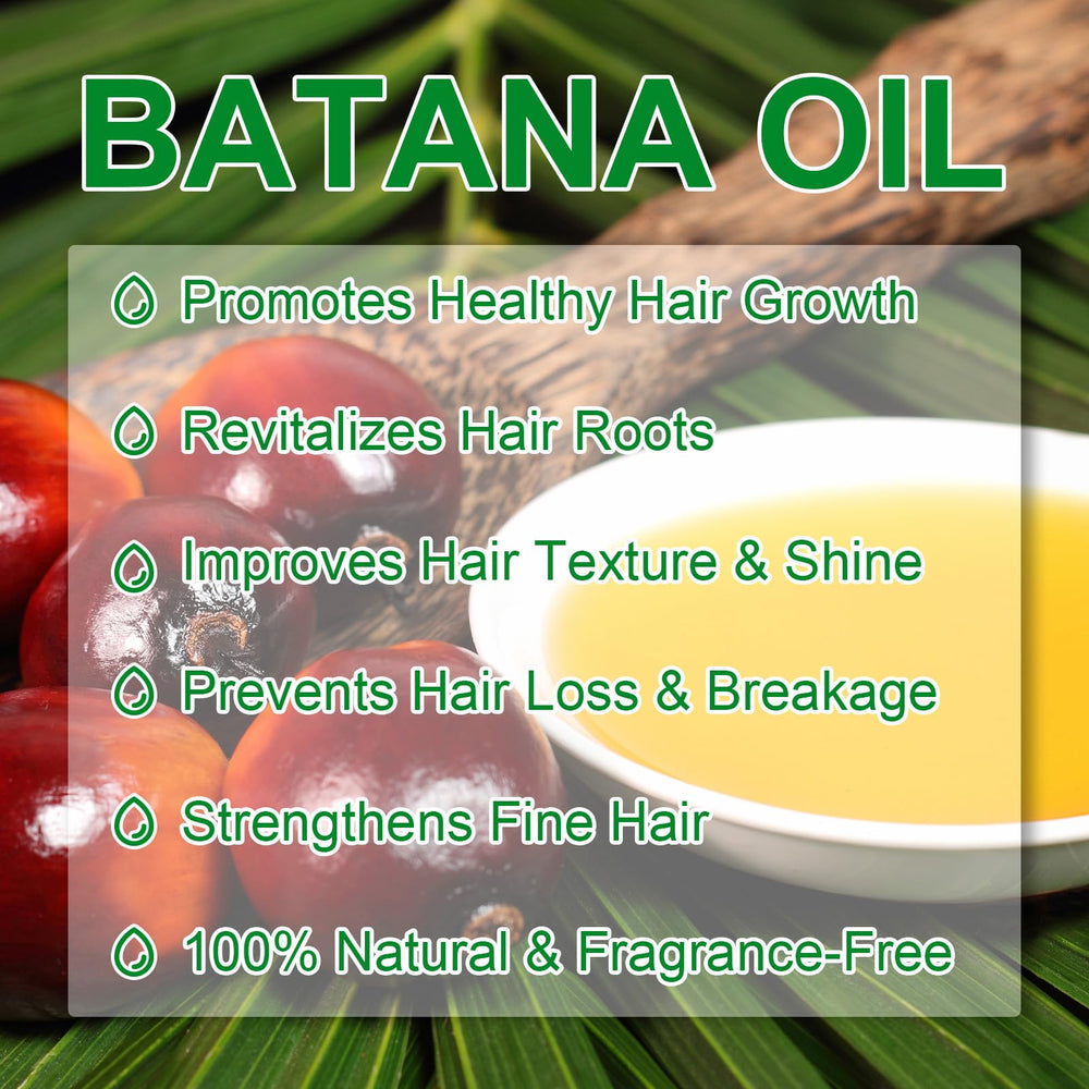 VXHDAG dropper pouring Batana oil highlighting precise application
