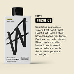 W by Jake Paul texture closeup showing creamy lather for fast cleanse and hydrate