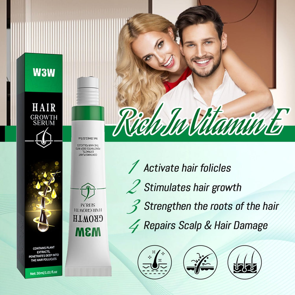 W3W Orrenaturals being applied to hairline illustrating targeted scalp care