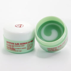 W7 Cherry overnight lip mask close-up texture showing smooth balm and nourishing finish