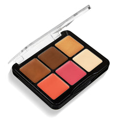 W7 palette inside handbag ready for on-the-go touch-ups