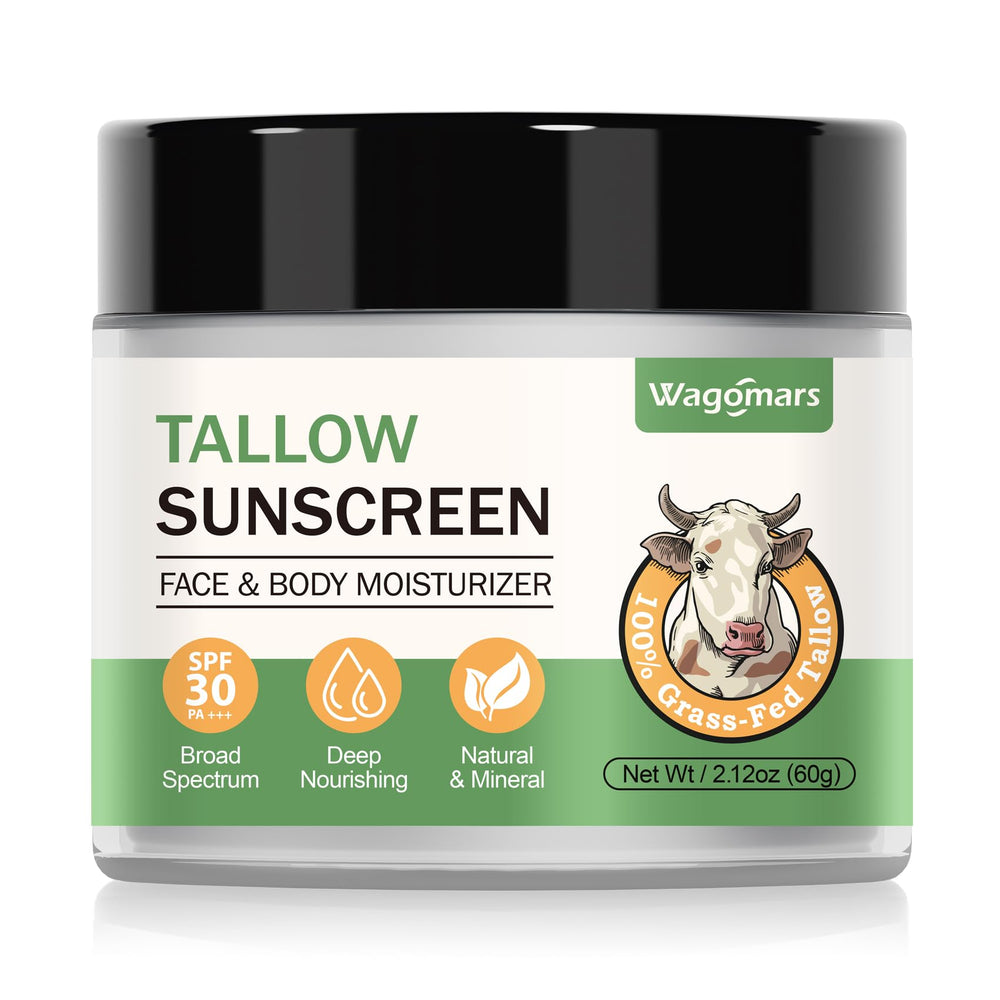 Wagomars front jar showing clean packaging and SPF benefit