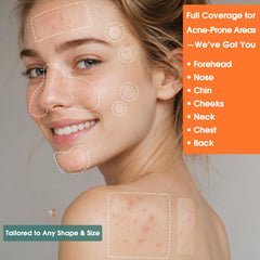 WakeALL hydrocolloid patch texture close-up showing fast absorption