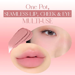 WAKEMAKE swatch on hand demonstrating blendable formula benefit: buildable coverage