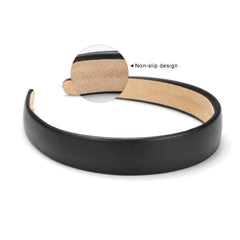 WantGor headband worn with loose waves, polished styling benefit