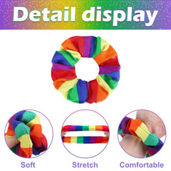 Watayo scrunchie holding ponytail securely during daily activities benefit