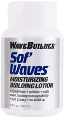 WAVEBUILDER front packaging showing bottle and label, highlights easy daily application