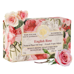 Wavertree & London front packaging showing elegant rose design and product benefit