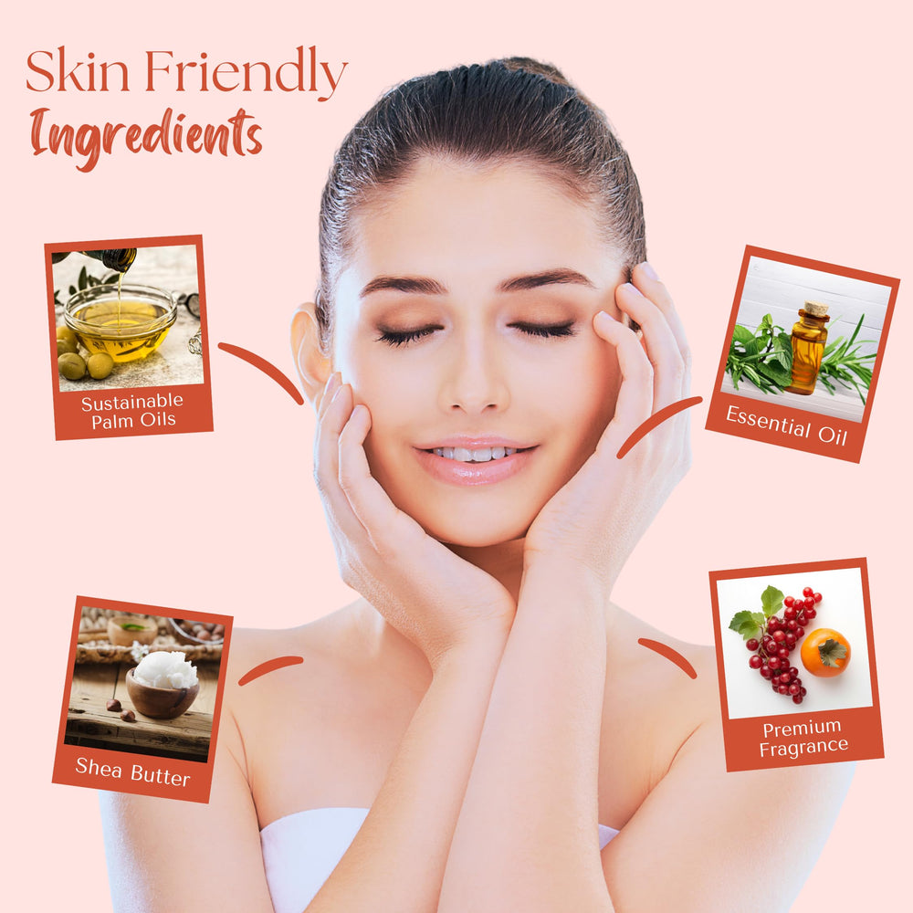 Wavertree & London ingredients label highlighting natural shea butter benefit