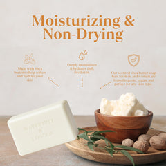 Wavertree & London rich creamy lather texture demonstrating moisturizing performance