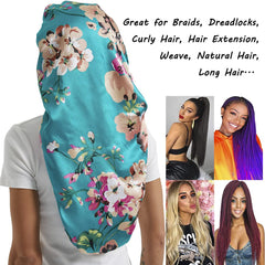 Wbfwbb worn with braids lifestyle shot showing protection and volume
