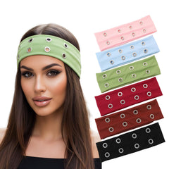 Weazppre model wearing headband in street-style setting for instant outfit upgrade