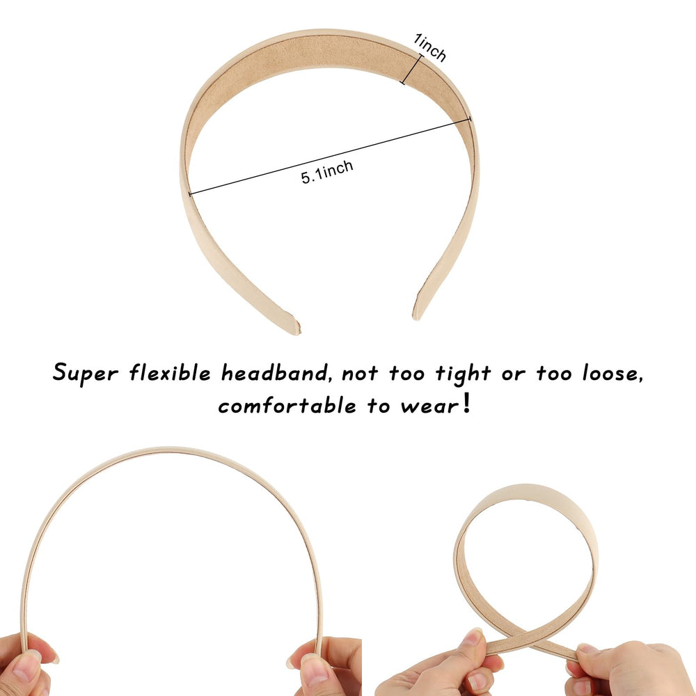 Wecoe embellished headband example showing DIY decoration and custom style benefit