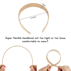 Wecoe embellished headband example showing DIY decoration and custom style benefit