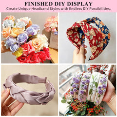 Wecoe flat lay of ten colors displaying versatile styling options