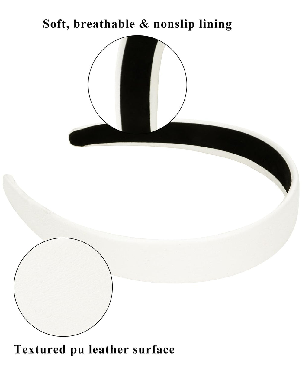 Wecoe headband beside ruler showing 1.2 inch width and wearable scale