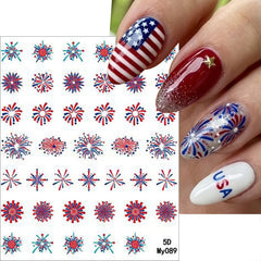 WEIXIWUYU close-up holographic detail on fireworks decal showing sparkle benefit
