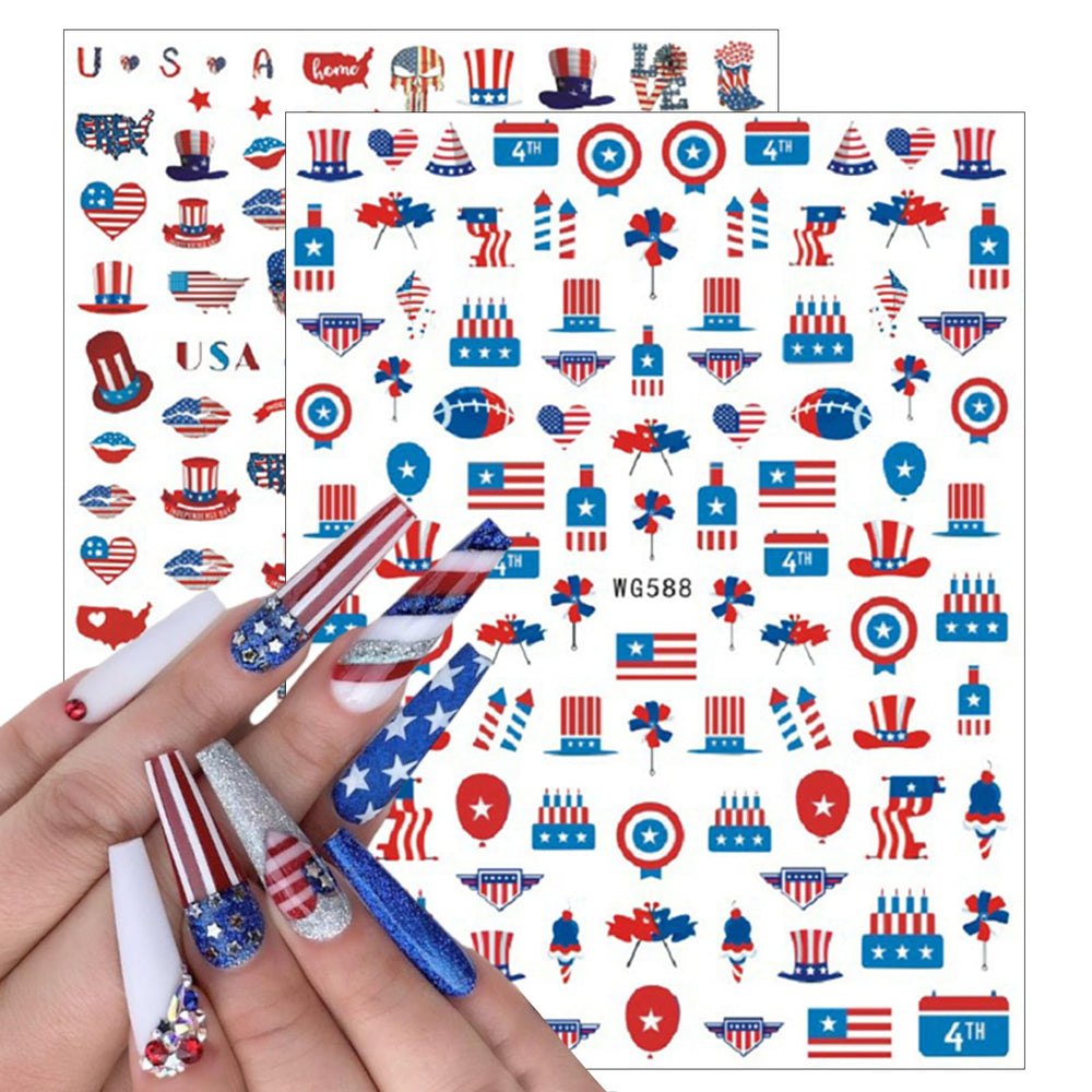 WEIXIWUYU detailed shot of stars and stripes offering visible texture and festive impact