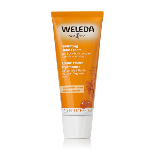Weleda Sea Buckthorn front tube showing packaging and natural benefits