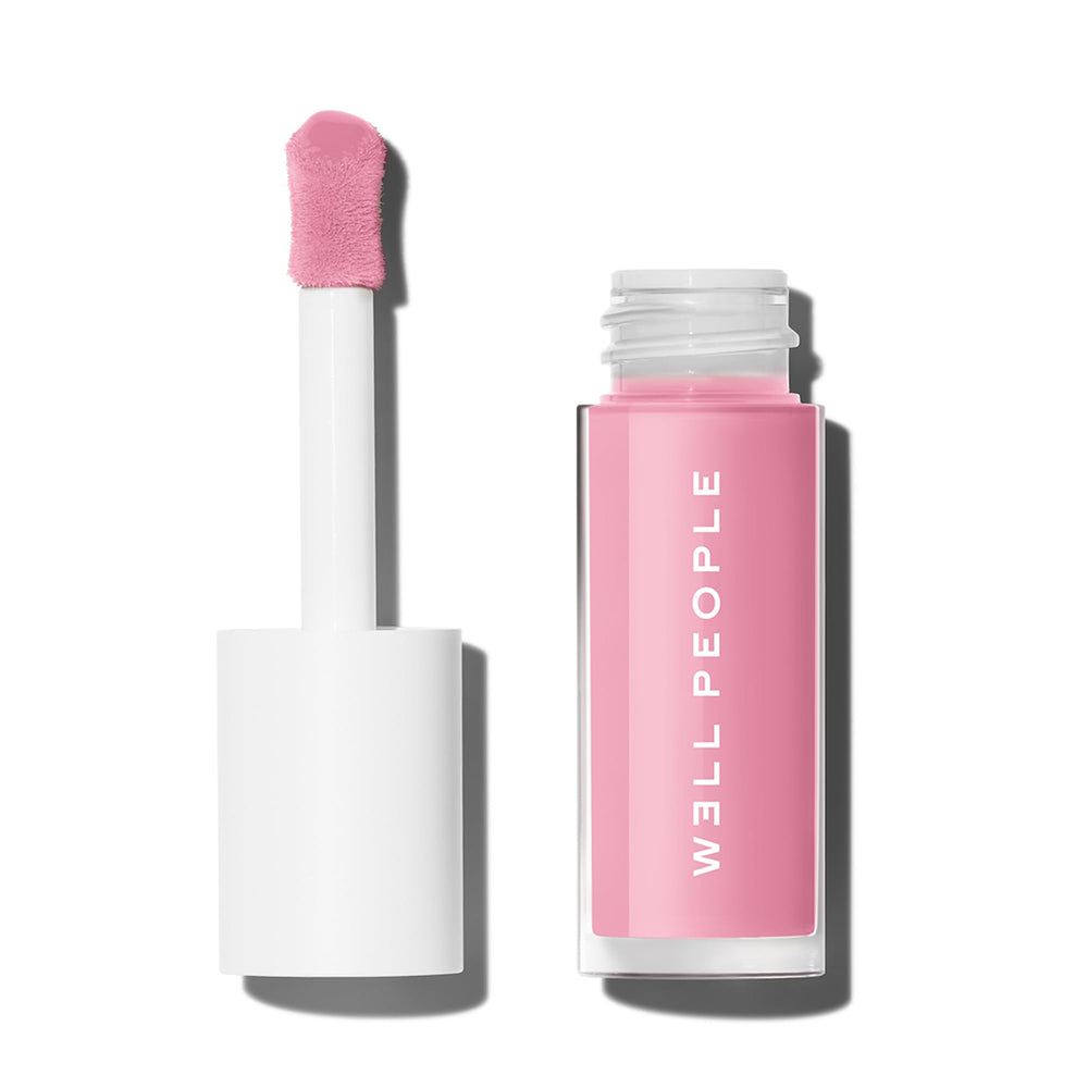 Well People front packaging showing cherry blossom tint and gloss benefit