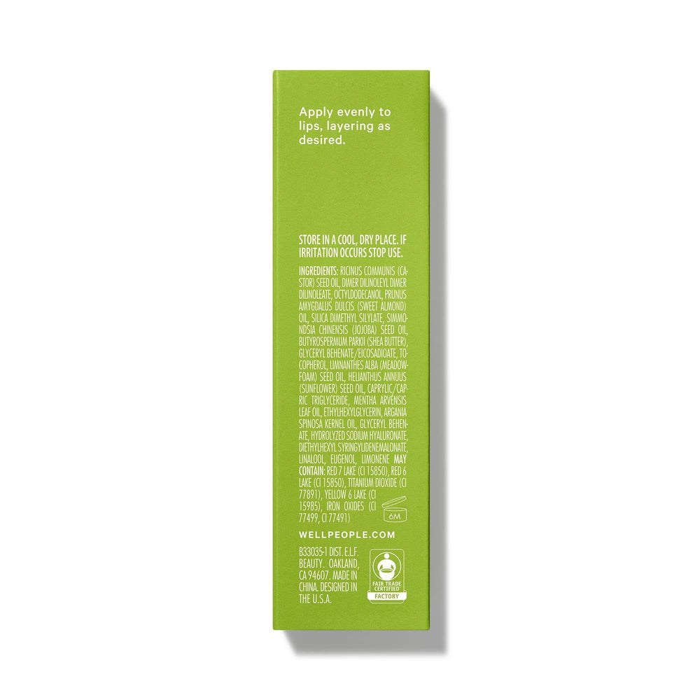 Well People product label with cruelty-free badges showing clean formulation benefit