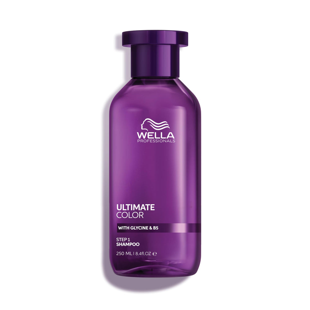 Wella Professionals front bottle view showing clear brand and color-care benefit