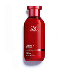 Wella Professionals front packaging showing bottle and benefits