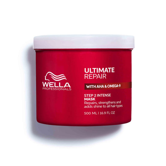 Wella Professionals mask front packaging showing size and branding, conveys professional quality