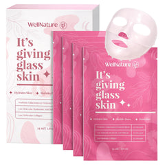 Wellnature front packaging showing four masked sachets and product identity for gifting benefit