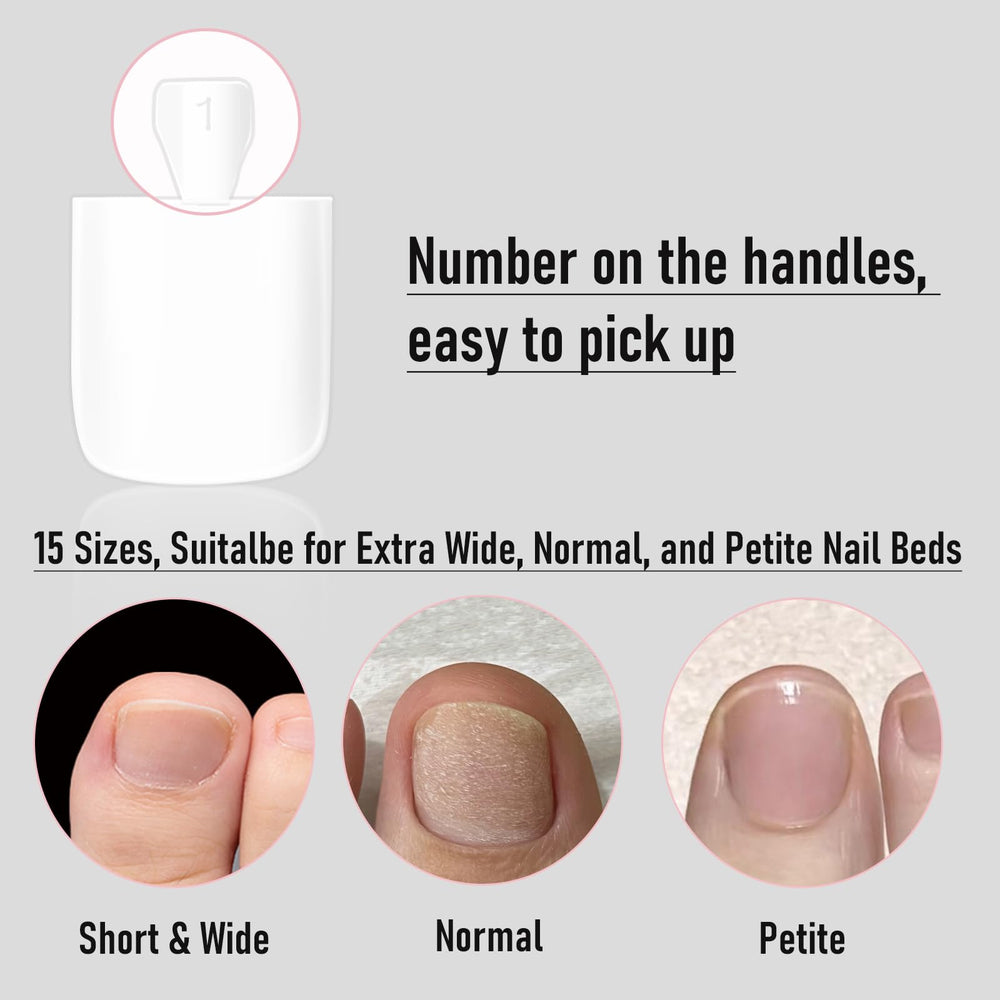 WELLQUINN application in progress with builder gel for secure, long-lasting wear
