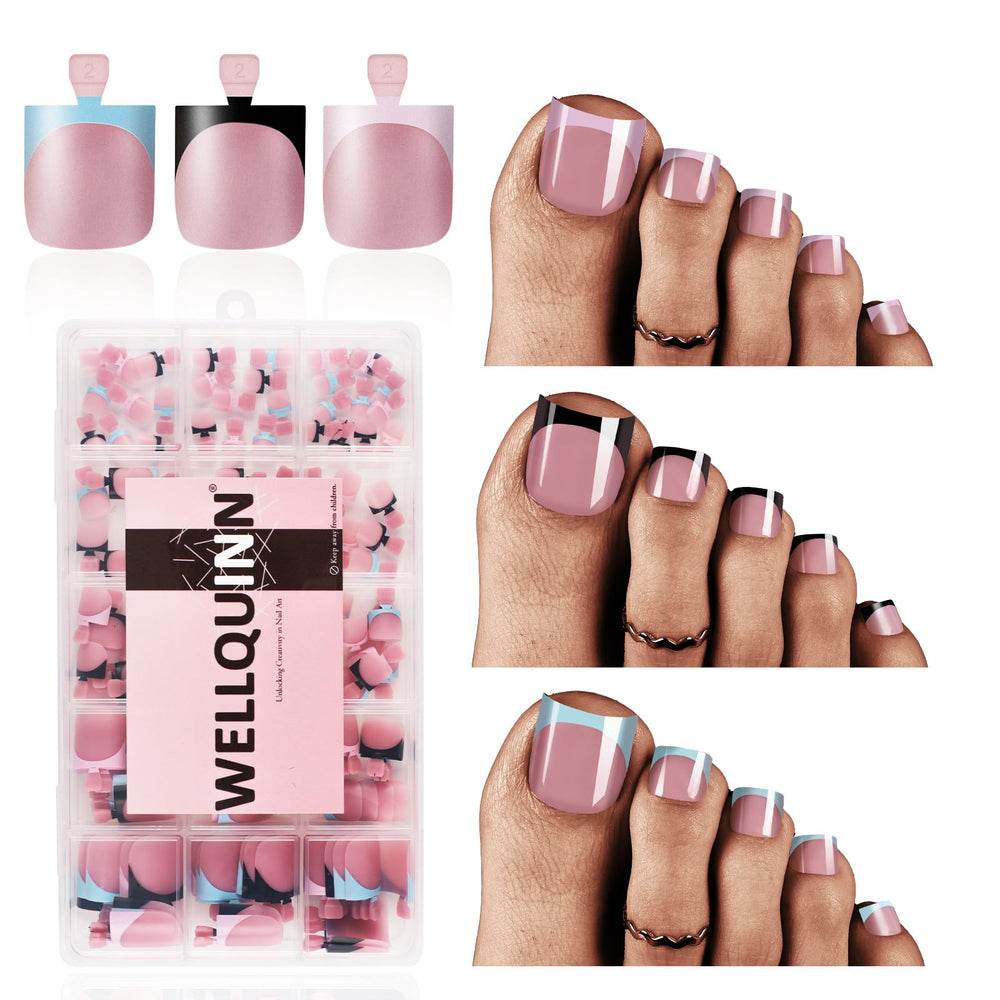 WELLQUINN front packaging showing 180-piece set for easy identification and convenience