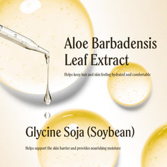 Well's Oil being massaged into hands to show quick absorption and moisturized skin benefit