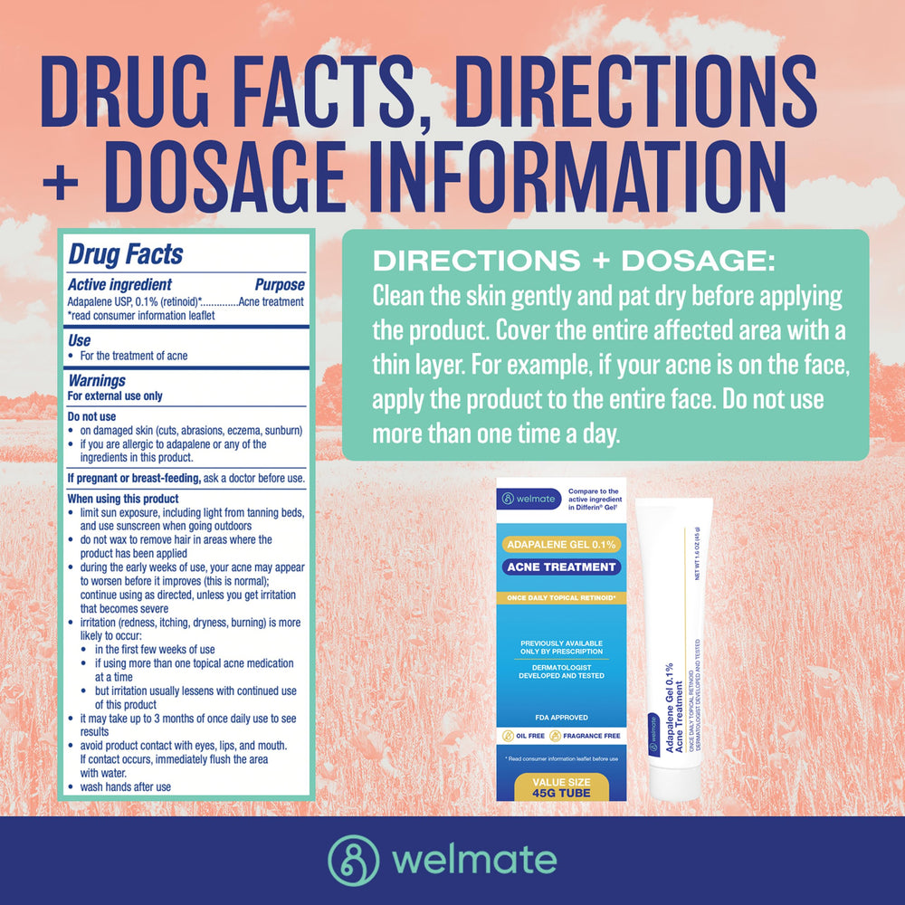WELMATE tube held in hand showing 1.6 oz scale for supply planning
