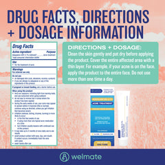 WELMATE tube held in hand showing 1.6 oz scale for supply planning